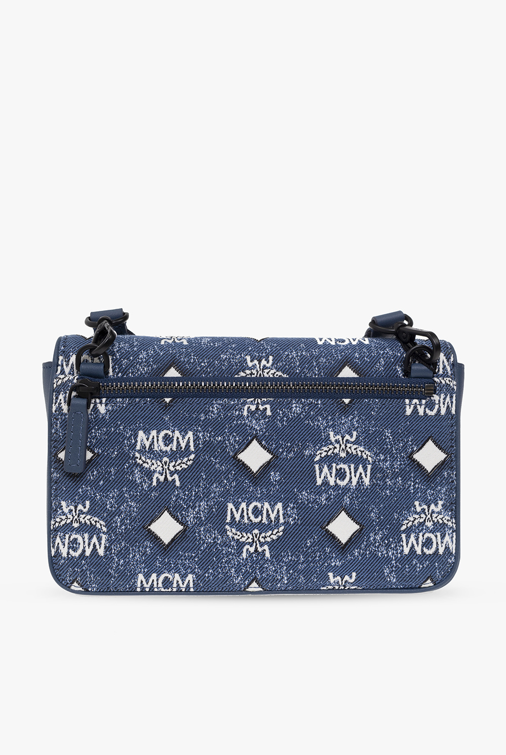 Blue mcm online pouch